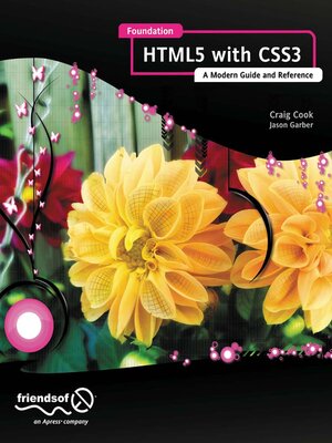 cover image of Foundation HTML5 with CSS3